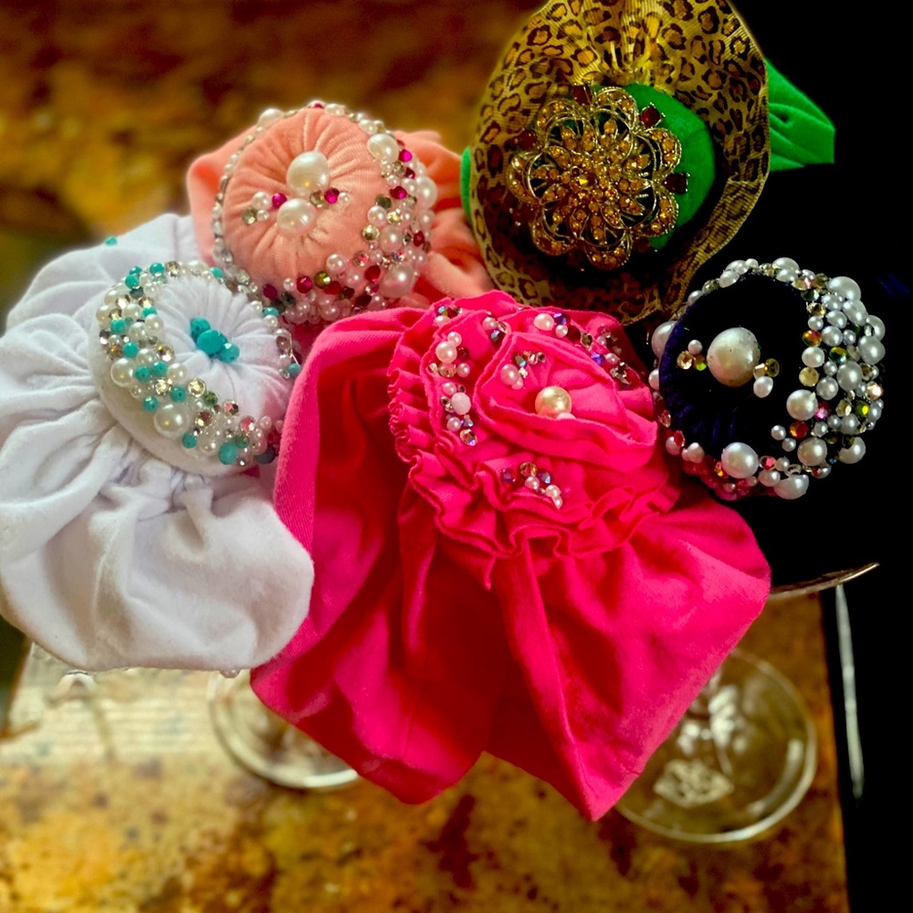 Handmade baby turbans